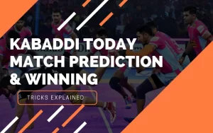 kabaddi today match prediction